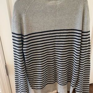 All Saints Trias Breton Crew Grey Marl 